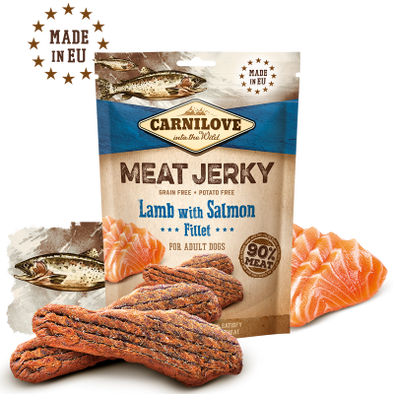 Carnilove Jerky Lamb with Salmon Fillet | 100 g