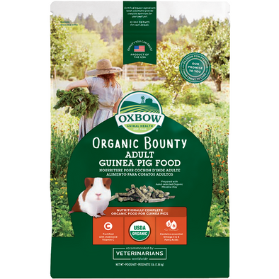 Oxbow Organic Bounty Adult Guinea Pig Food 1.36kg