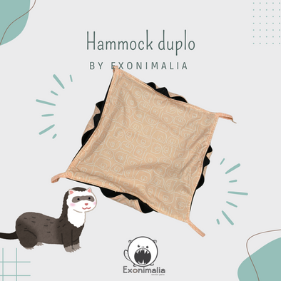 Hammock Duplo (Pink Bears)