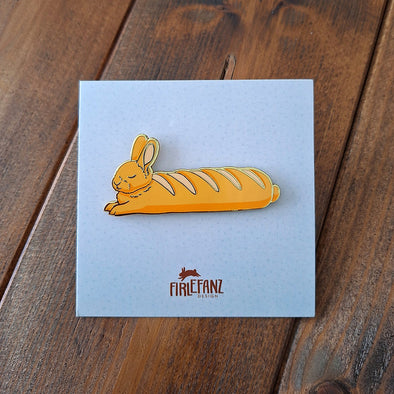 Pins "Pastry Bunnies" © Firlefanz Design (Baguette)