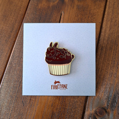 Pins "Pastry Bunnies" © Firlefanz Design (Muffin)
