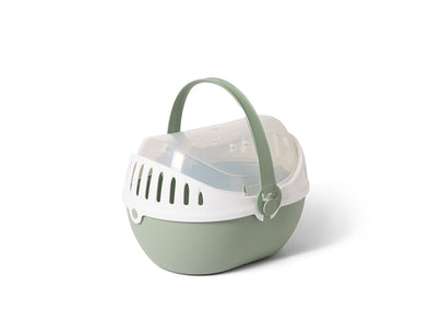 Elmo Medium | Top-Entry Pet Carrier – Botanical Green