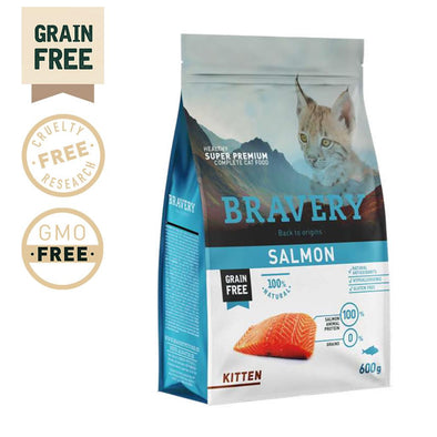 BRAVERY - SALMON KITTEN (GRAIN FREE)