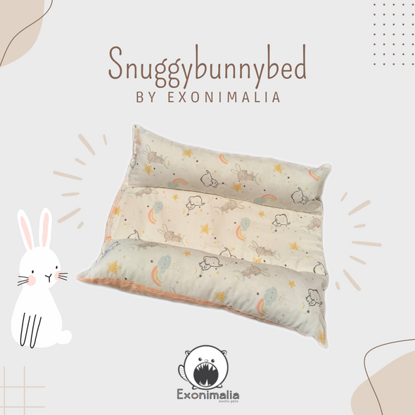 Snuggy Bunny Bed (Bunny Sky) Small