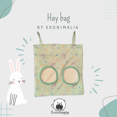 Porta feno - Saco de Feno (Bunny eggs)