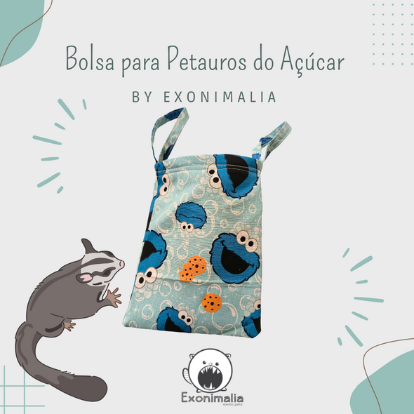 Ninho/Bolsa para Petauro do Açucar 20x15cm