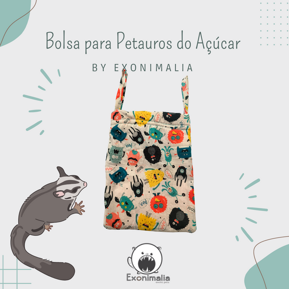 Ninho/Bolsa para Petauro do Açucar 20x15cm