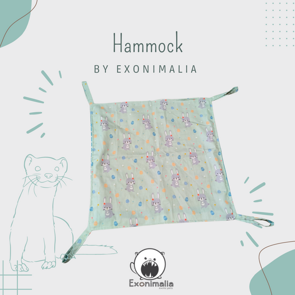 Hammock 38X38cm(Bunnies)