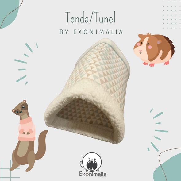 Tenda / Tunel (Triangulos) 37x25x22cm