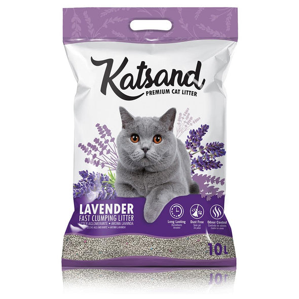 LITTER "KATSAND" (LAVANDA) 10L