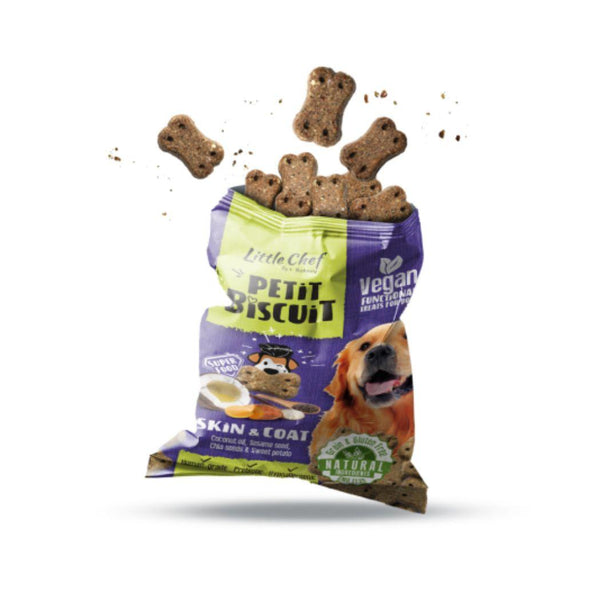 PETIT BISCUIT GRAIN FREE - SKIN AND COAT 100gr