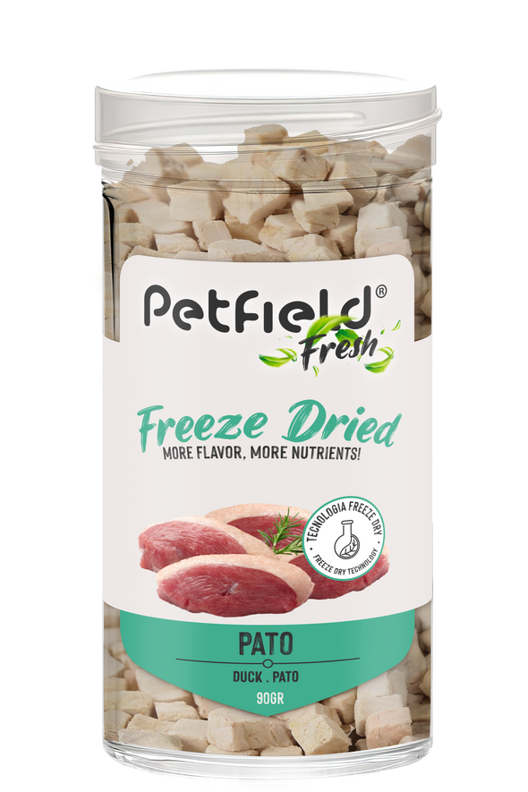 Petfield Fresh Freeze Dried Duck 90gr