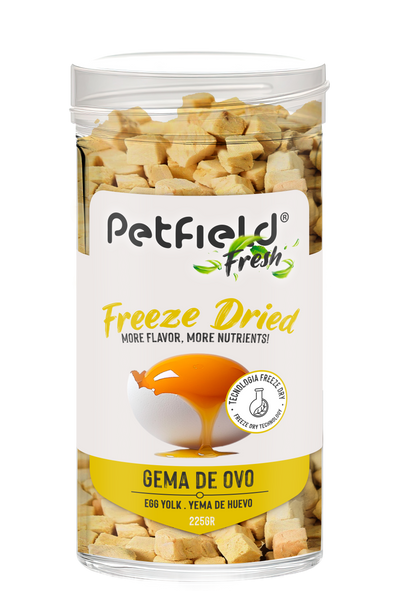 Petfield Fresh Freeze Dried Egg Yolk 225gr