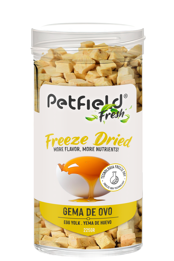 Petfield Fresh Freeze Dried Egg Yolk 225gr
