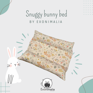 Snuggy Bunny Bed (Forest) Small