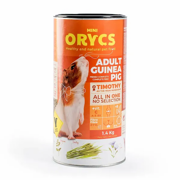 Mini Orycs Porquinho da India Adulto 1.4kg