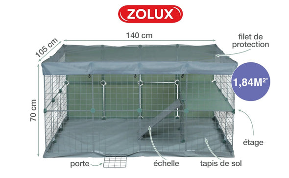 ZOLUX - Cerca Modular para Coelho “Neolife”