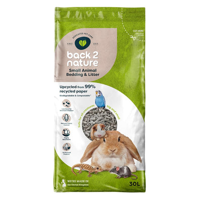 Back2Nature Litter de Papel Reciclado 30L