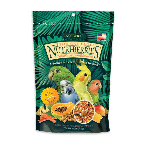 Nutri-Berries Tropical Fruit (Caturras e aves médias) 284g