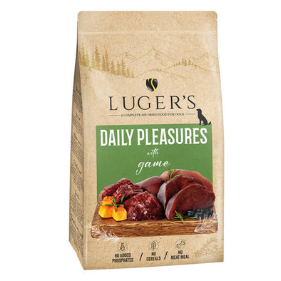 Luger's Daily Pleasures - Ração seca para cão adulto - Carne de Caça 9kg