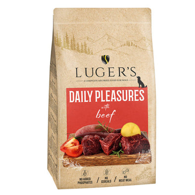 Luger's Daily Pleasures - Ração seca para cão adulto - Carne de Vaca 9kg