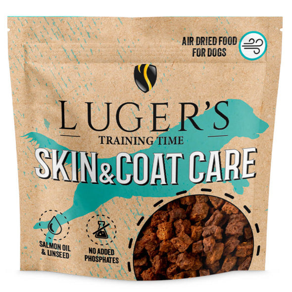 Luger's Training Time - Snack para cão adulto para o cuidado da pele e do pelo 130g