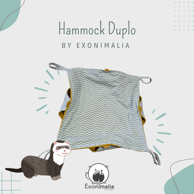 Hammock Duplo (Green Stripes)