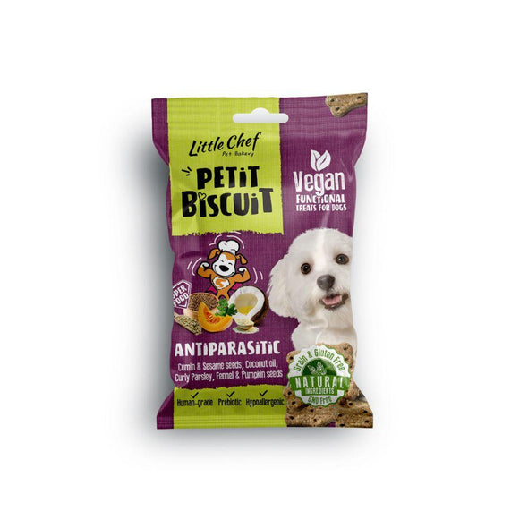 PETIT BISCUIT GRAIN FREE - ANTIPARASITIC 100gr