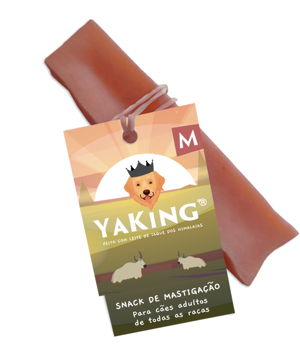 YAKING - DOG CHEW STRAWBERRY (médio)