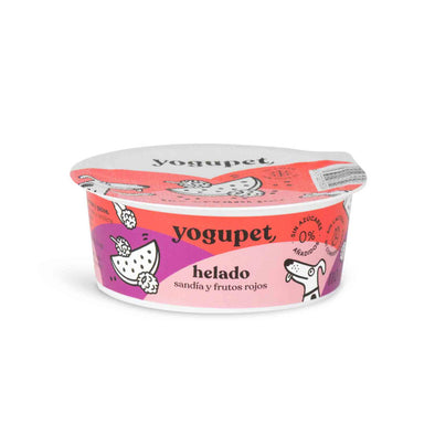 Yogupet - Gelado de Melancia, Framboesa e Amora para Cão e Gato 110g