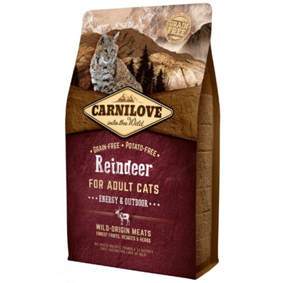 Carnilove Reindeer Energy and Outdoor Adult Cat