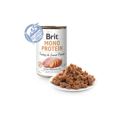Brit Care Dog Mono Protein Turkey & Sweet Potato 400g