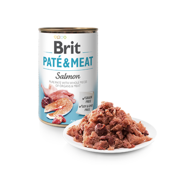 Brit Care Paté & Meat Salmon 400g