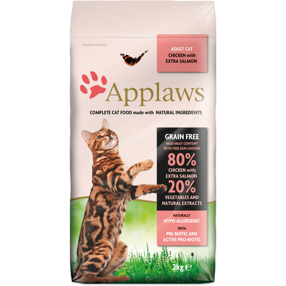Applaws Adult Cat Chicken w/ Salmon (2kg e 7.5kg)