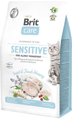 Brit Care Cat Grain Free Sensitive Food allergy Management | (400gr, 2kg e 7kg)