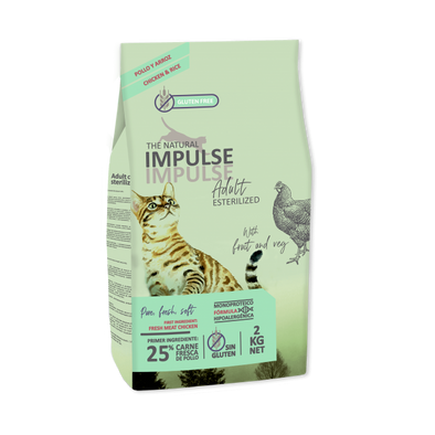 The Natural Impulse Sterilized Cat (2kg e 8kg)