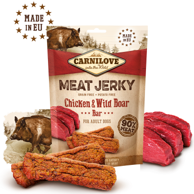 Carnilove Jerky Chicken & Wild Boar Bar | 100 g