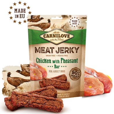 Carnilove Jerky Chicken With Pheasant Bar | 100 g