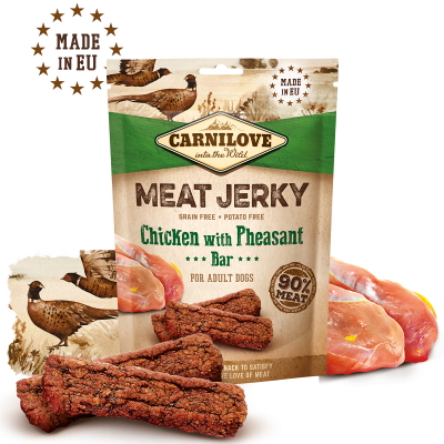 Carnilove Jerky Chicken With Pheasant Bar | 100 g