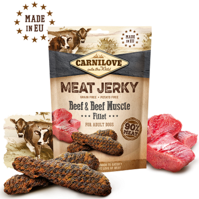 Carnilove Jerky Beef & Beef Muscle Fillet | 100 g