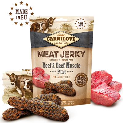 Carnilove Jerky Beef & Beef Muscle Fillet | 100 g