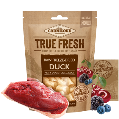 Carnilove True Fresh Raw Freeze-dried Duck with Red Fruits | 40 g