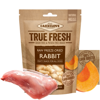 Carnilove True Fresh Raw Freeze-dried Rabbit with Pumpkin | 40 g