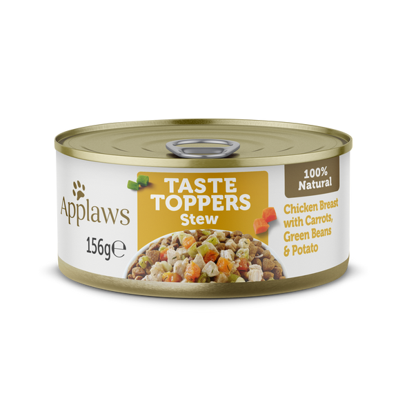 Taste Toppers Stew Chicken Stew with Carrots, Green Beans & Potato Tin 156g