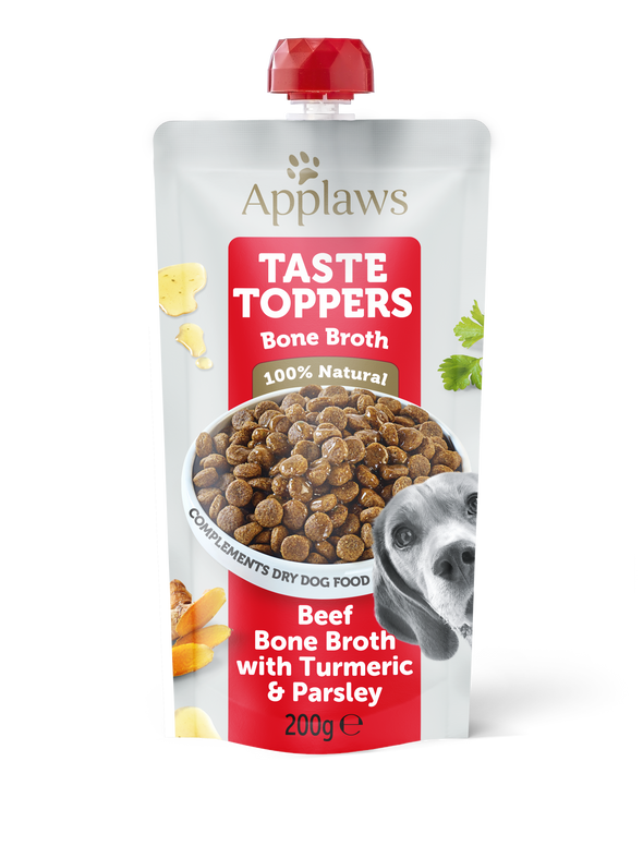 Taste Toppers Beef Bone Broth with Turmeric & Parsley Pouch 200gr