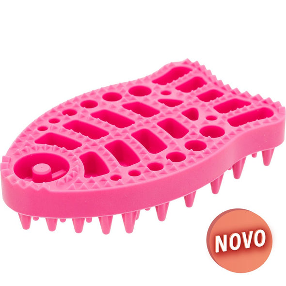 ESCOVA DE MASSAGEM EM SILICONE PARA GATOS