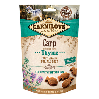 Carnilove Carp enriched with Thyme Soft Snack Dog 200g