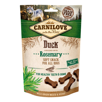 Carnilove Duck enriched with Rosemary Soft Snack Dog 200g