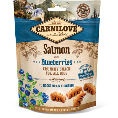Carnilove Dog Crunchy Snack Salmon with Blueberries  200 g