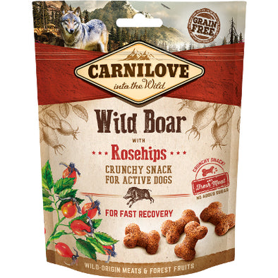 Carnilove Dog Crunchy Snack Wild Boar & Rosehips  200 g